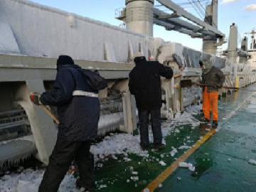 攻堅(jiān)克難保船期，砥礪奮進(jìn)爭效益——泰州輪第112航次備艙紀(jì)實(shí)